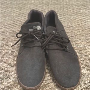 The North Face Brown Chukka Boots with Suede Finish